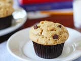 Peanut Butter Chocolate Chip-Peanut Butter Chip Muffins