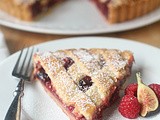 Raspberry-Fig Crostata