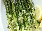 Roasted Asparagus with Shallots and Chives