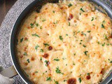 Skillet Cheesy Scalloped Potatoes