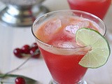 Sparkling Sour Cherry Limeade