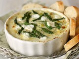 Spring Vegetable and Goat Cheese Dip