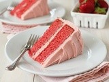 Strawberry Preserves Cake