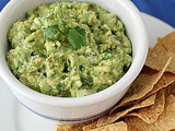 Tomatillo and Poblano Guacamole