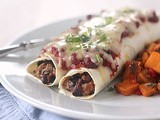 Turkey Cranberry Enchiladas