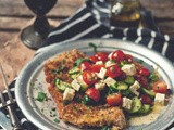 A Lack of Brightness [Veal Scallopini with Kalikori Olive Oil Greek Salad]