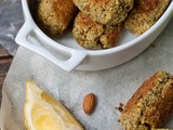 A Lack of Thought [Almond Mint Arugula Falafel with Lemony Avocado Buttermilk Dressing]