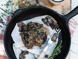 Creamy Thyme & Creme Fraiche Mushrooms on Toast