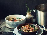 Flying Away to Mexico [Chorizo & White Bean Stew]