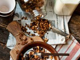 Little Puggish Nuts [Cocoa Hazelnut Granola with Sour Cherries]