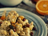 Me and My Salad [Cauliflower Salad with Almonds, Apricots & Fried Capers]