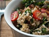 The Sale of Kale [Kale and Quinoa Pilaf with Grape Tomatoes]