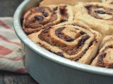 Tiny Rewards, Better Days [Cinnamon-Almond Butter Buns with Bittersweet Chocolate]