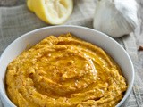 Unfussy Dip-ables [Roasted Carrot-Cumin Hummus]