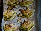 When Good Things Come Together [Roasted Savoy Cabbage with Apples, Pine Nuts and Cranberries]