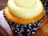 Chiffon Cupcakes w/ Mango Curd filling & Mango Buttercream