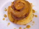 Cinnamon Pecan Rolls with Salted Maple Glaze