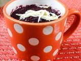 Emergency Red Velvet Mug Cakes