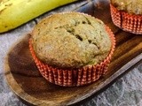 Healthy Banana Nut Muffins