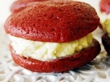 Red Velvet Whoopie Pies