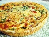 Spinach & Bacon Quiche