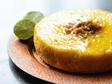 Flourless lime and coconut cake