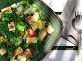 Haloumi and Herb Salad