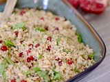 Pomegranate and Quinoa salad