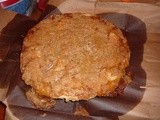 Apple Pie Baked in a Brown Paper Bag with Streusel Topping!! No Muss No Fuss