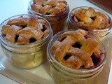 Blueberry Pies Baked in Jelly Jars (Easy tips for Pies in Jars)
