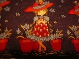 Coordinating Denium Border Print Fabrics and Trims for the Next Gift Tote