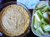 Crystal's hot Buffalo Chicken Dip with Celery Dippers, My Holiday Find and Favorite
