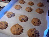 Deliscious Soft Chocolate Chip Cookies Made with honey