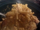 Easy, Delicious, Crock Pot Chicken and Noodles