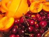 Fresh Fruit Bowl & Beer Marinaded Sirloin Steak Sunday Dinner