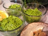 Fresh Pesto from the Garden Today