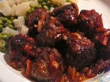 Meatballs with Peas and Turnips