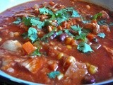 Mexican Chicken Soup with Jalapeno