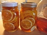 Meyer Lemons in Honey
