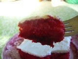 Old Fashioned Red Velvet Sheet Cake and Frosting