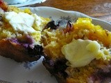 Orange and Blueberry Muffins with Orange Glaze