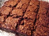 Saturday Morning Baking: Pecan Bars and Chocolate Chip Cookies