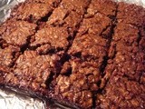 Saturday Morning Baking: Pecan Bars and Chocolate Chip Cookies