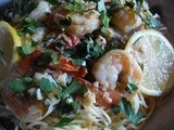 Shrimp Scampi with Angel Hair Pasta