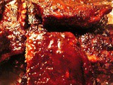 Smoked bbq Ribs and Rub for St. Louis Style Pork Ribs