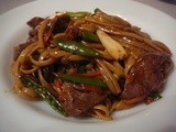 Spicy Hot & Sweet Sirloin Lo Mein