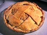 Strussel Topped Double Crust Apple Pie