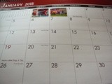 The Family Calendar, a Lovely Gift and a Good Habit
