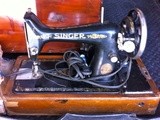 Vintage Singer Sewing Machine, Vintage Aprons, & Treasures Galore