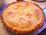 White Peach Pie